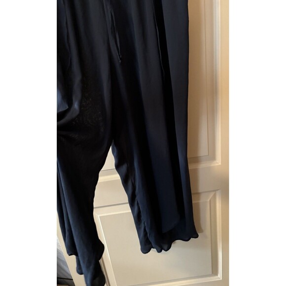 Woman Plus Size Vacation Cover Up Black Pants Time and Tru Size 2X 20w-22w NWT - Picture 2 of 7